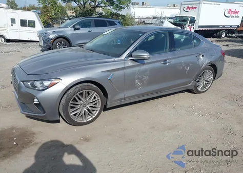 2020 Genesis G70 2.0T Awd from USA, damaged, VIN KMTG64LA3LU062659